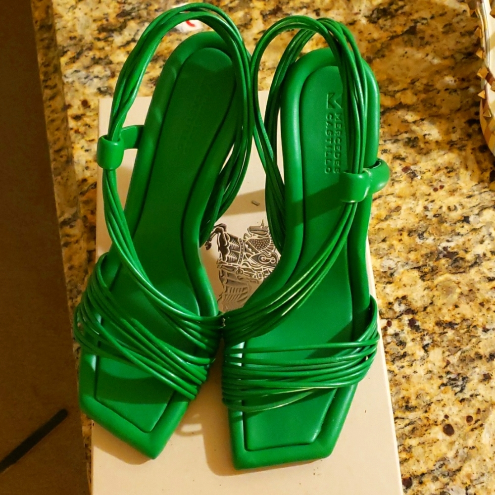 Authentic Mercedes Castillo Sandals Size 39.5 - US 9.5